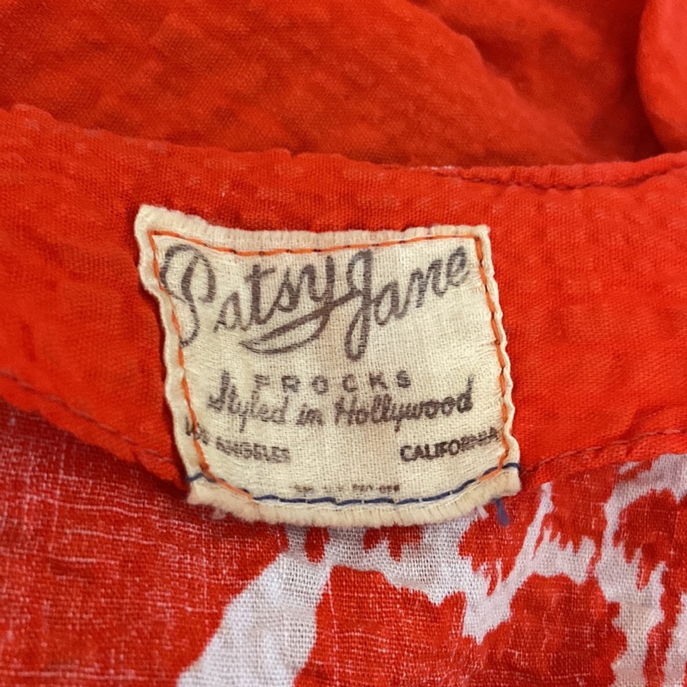 1940s Butterfly Dress - Picture 11 of 12